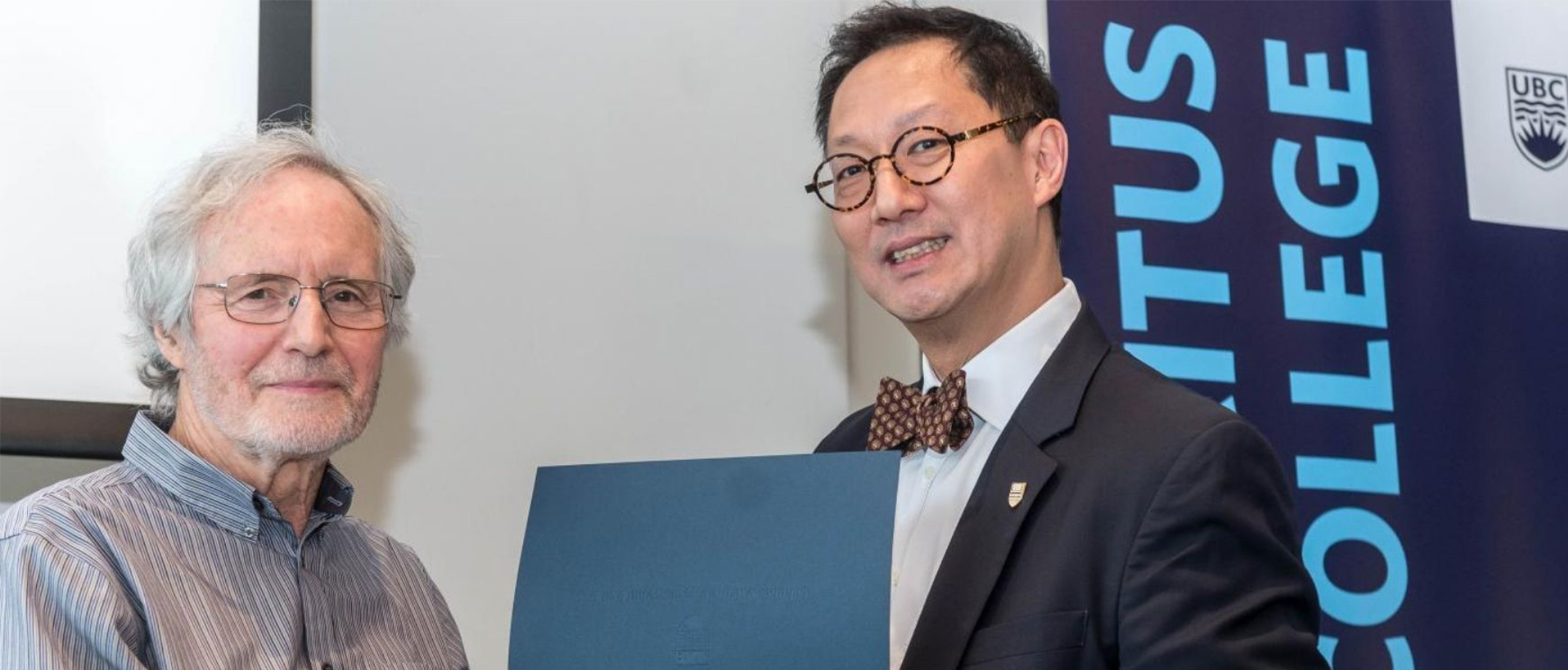 Dr. Peter Wing Receives UBC President’s Award