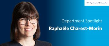 Faculty Spotlight – Raphaële Charest-Morin