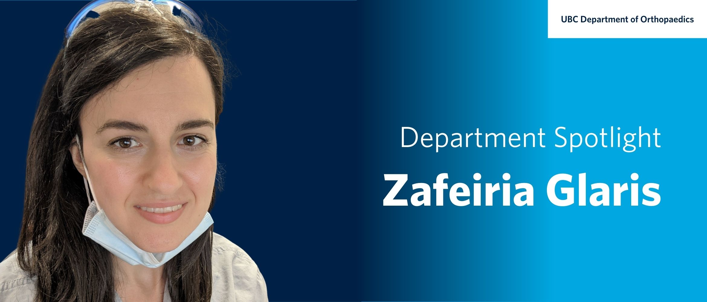 Staff Spotlight – Zafeiria Glaris
