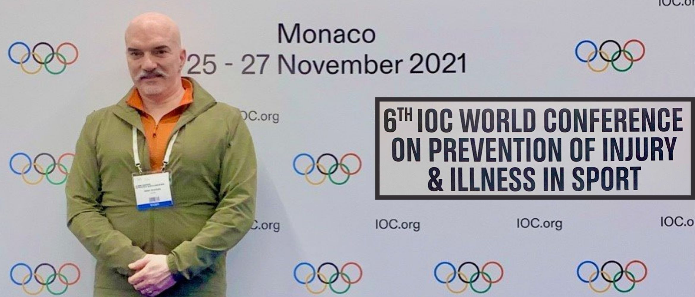 Dr. Babak Shadgan presents studies at the 2021 IOC World Conference on Prevention of Injury and Illness in Sport showing that modifying sports regulations prevents injuries