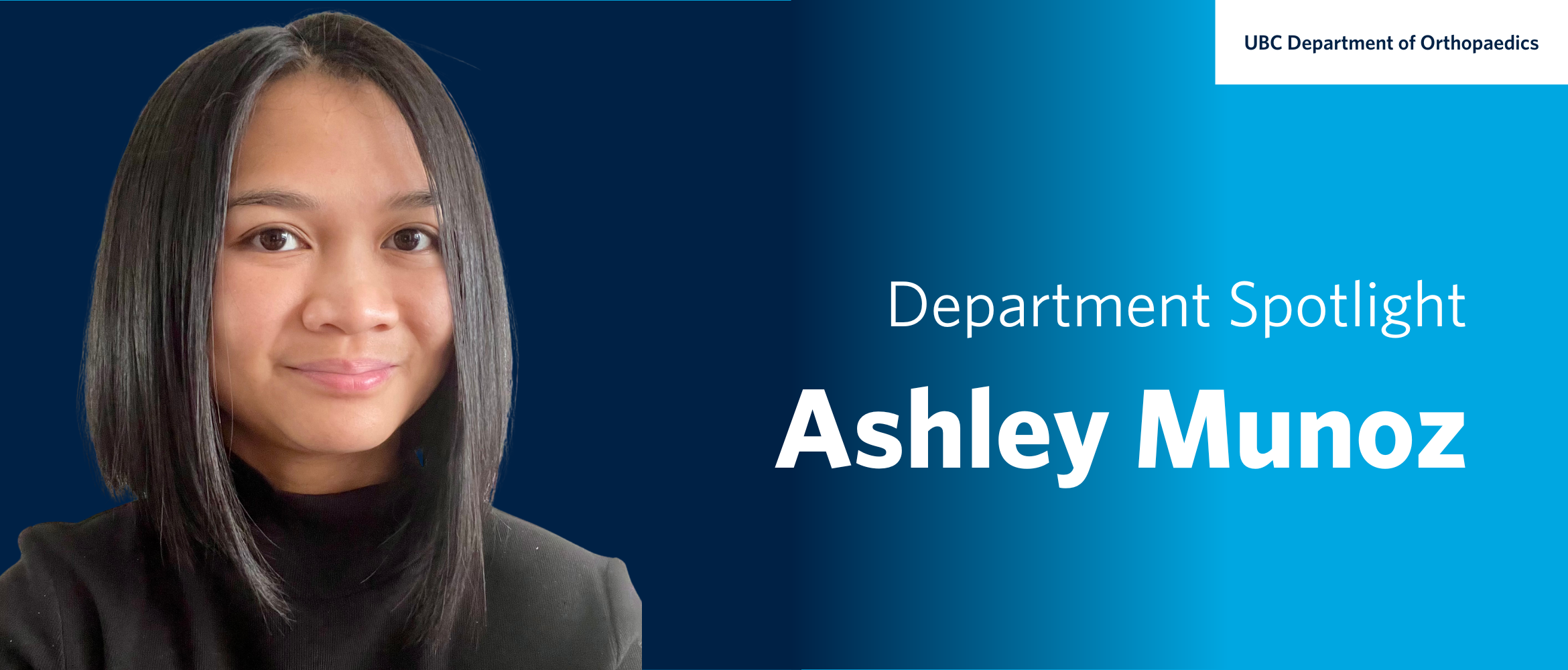 Staff Spotlight – Ashley Munoz