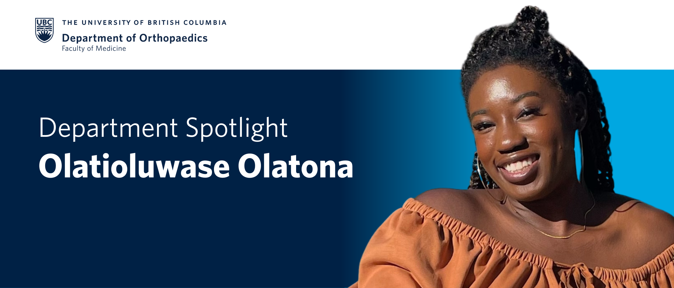 Student Spotlight – Ola Olatona