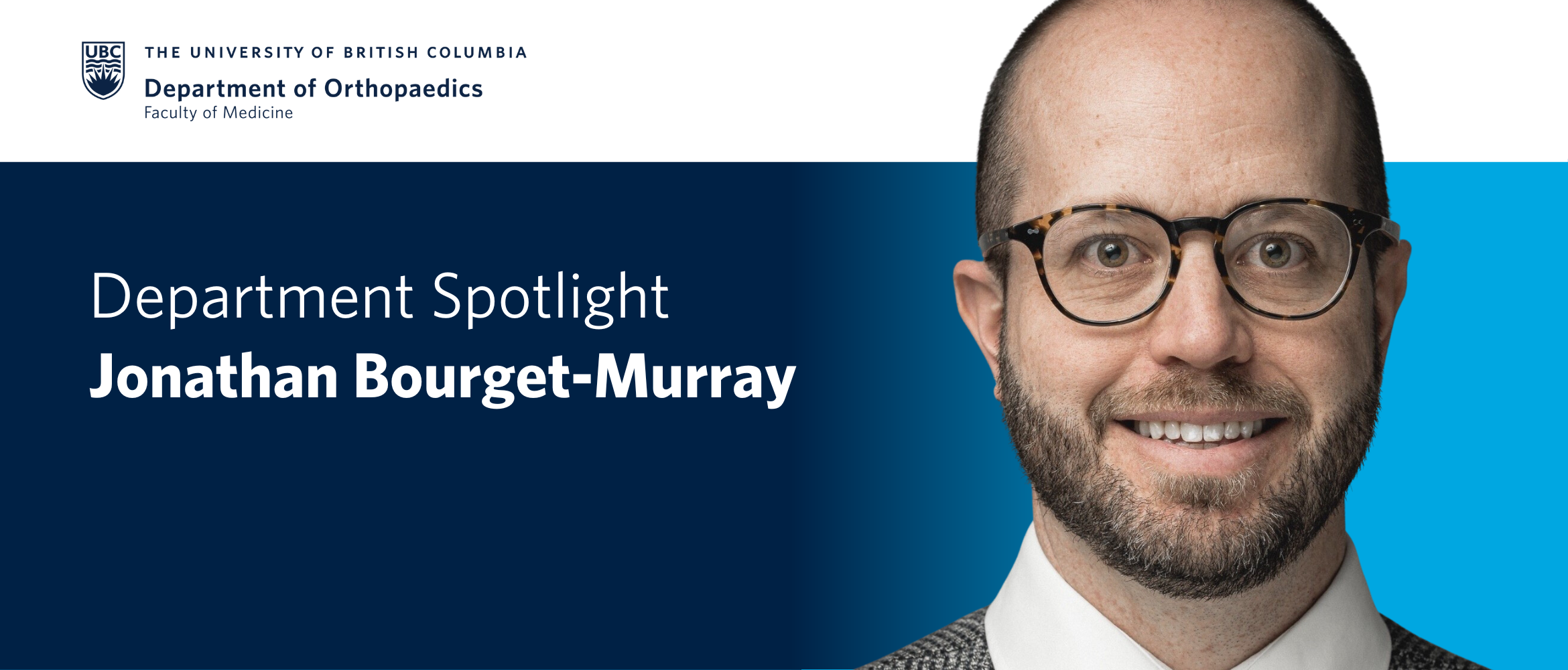 Faculty Spotlight – Jonathan Bourget-Murray