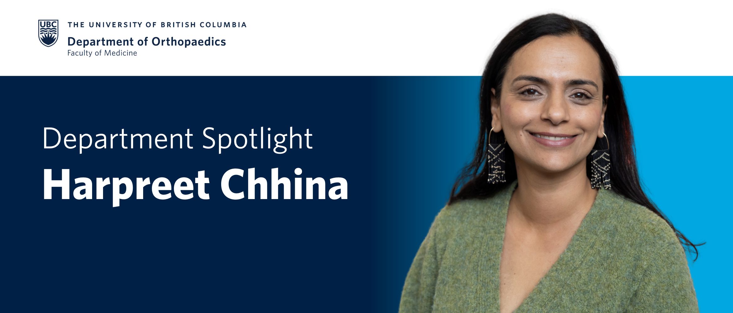 Faculty Spotlight – Harpreet Chhina